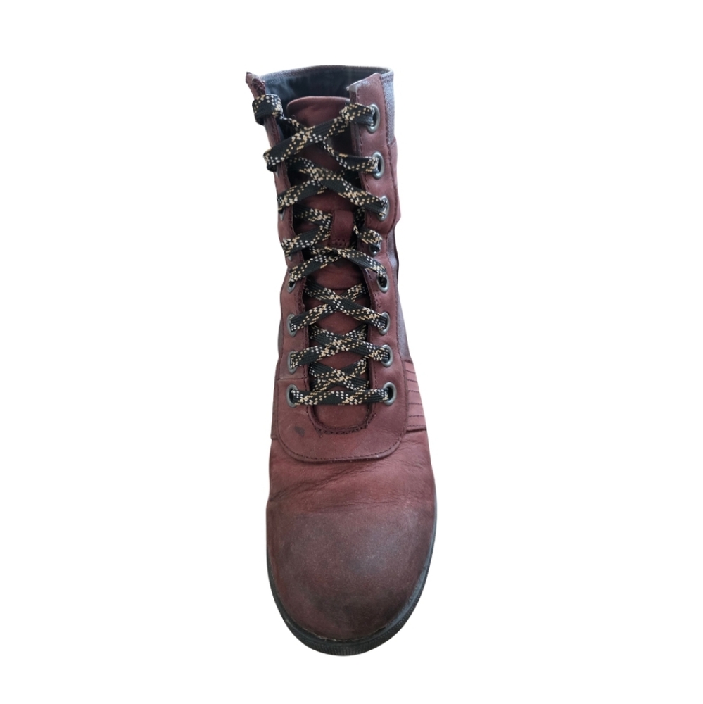 Sorel Dark Brown Lace-Up Ankle Booties - Picture 3 of 3